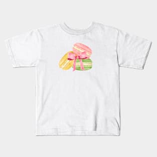 Three Macarons Kids T-Shirt